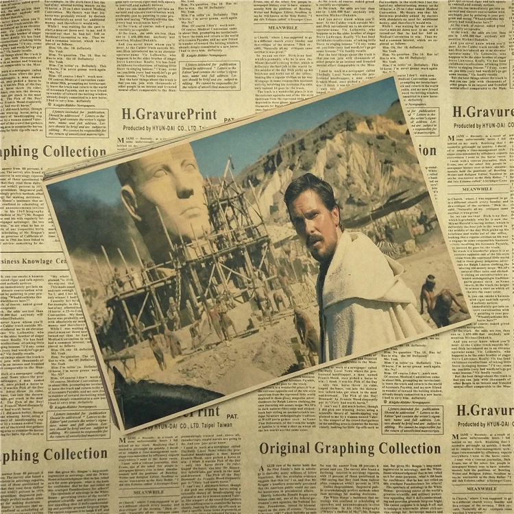 Exodus: Боги и Короли классический фильм крафт бумага Плакат Бар Кафе гостиная