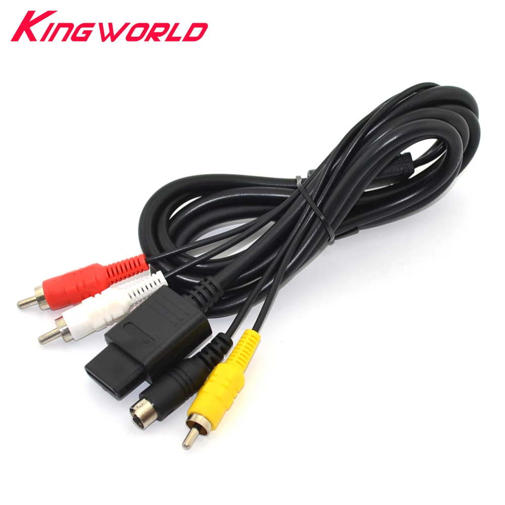 Высококачественный TV S Video AV кабель супер для G amecube N GC фотографий|cable for|cable for tvcable