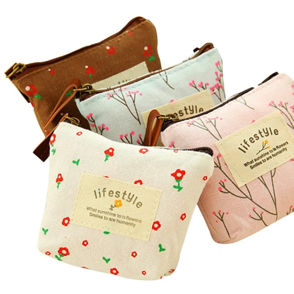 Ассорти Цветок Цветочные холщовые ручки держатель канцелярские карандаши мешок