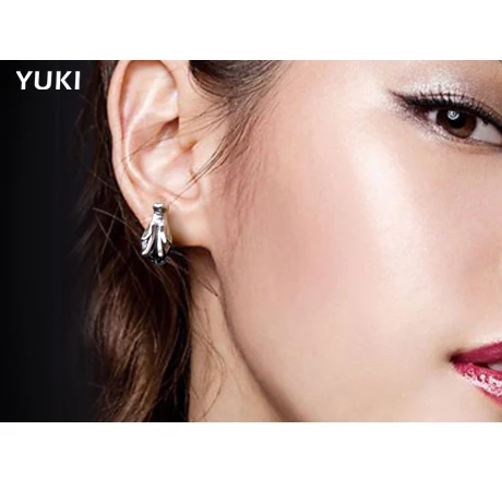 Бесплатная доставка мужские серебряные серьги 925 пробы украшения с изображением