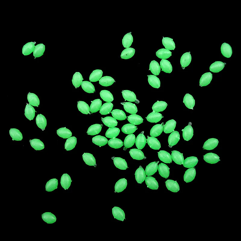 

100PCS/Lot 4X6mm 5colors Fishing Plastic Large fishing beads Fishing gear Carp Fishing Stop Rigs Beads