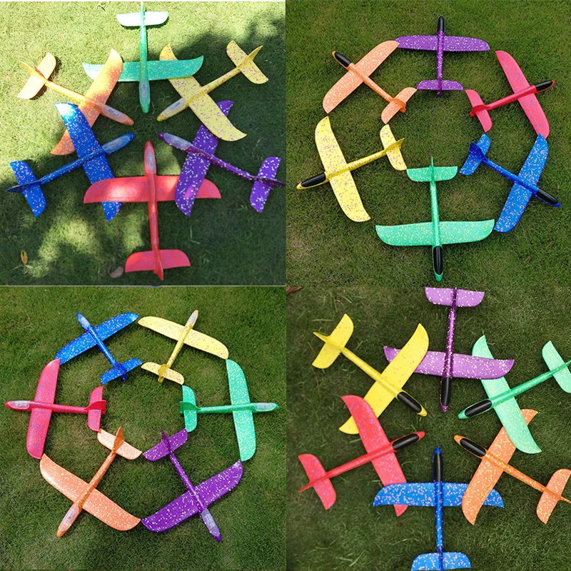 DIY Kids Toys Hand Throw Flying Glider Planes Foam Aeroplane Model Party Bag Fillers Plane For Game |