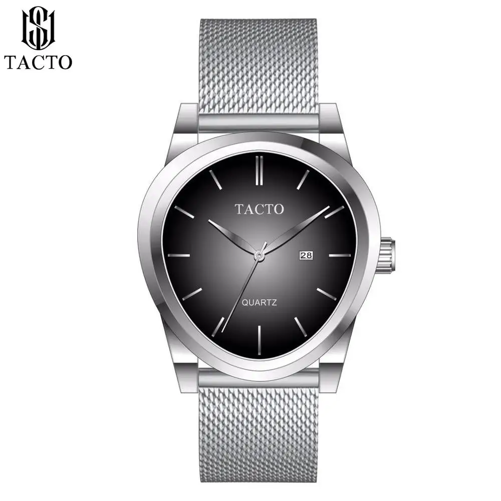 Мужские часы TACTO 2019 роскошные великолепные кварцевые наручные ведущей марки