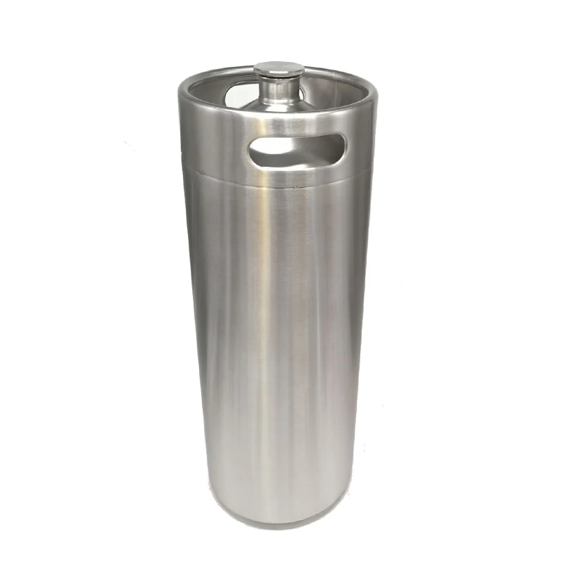 

10L Beer Ball Keg 304 Stainless Steel Brewed Growler Wine Pot Beer Growlers Unbreakable Carbonating Home Brew Beer Keg