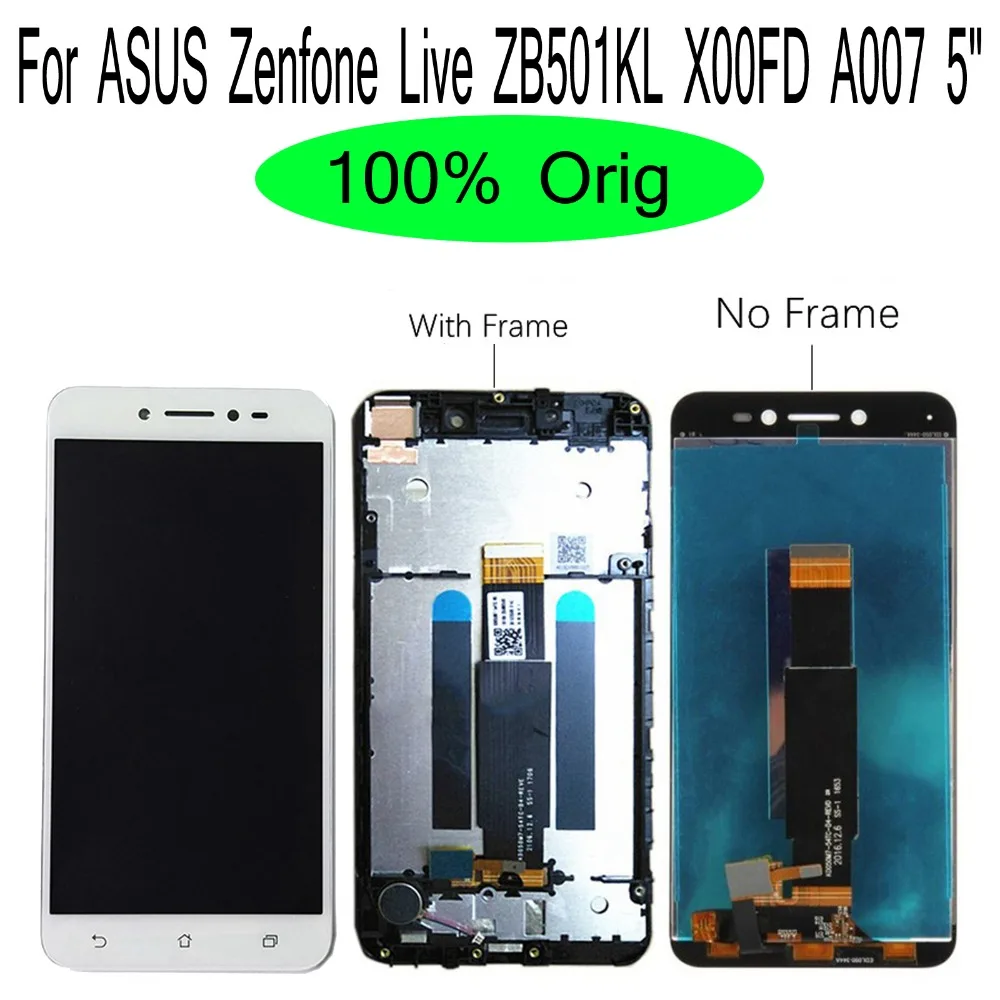 Shyueda 100% оригинальный A + 5 &quotдля ASUS Zenfone Live ZB501KL X00FD A007 ЖК дисплей сенсорный экран