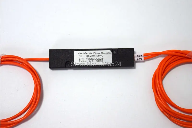 Бесплатная доставка 62 5 нм 125/50/50 мм коэффициент связи ST/PC 1x2 FBT соединитель 1*2