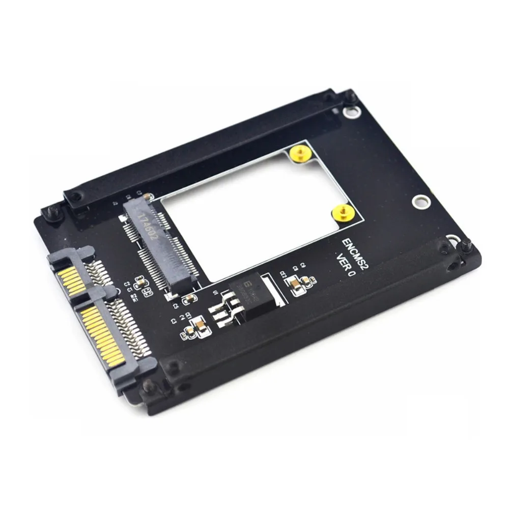 AEROFARA mSATA-SATA адаптер настольный minSATA для SATA3.0 22PIN M.2 SSD PCI-E 6 Гбит/с Твердотельный