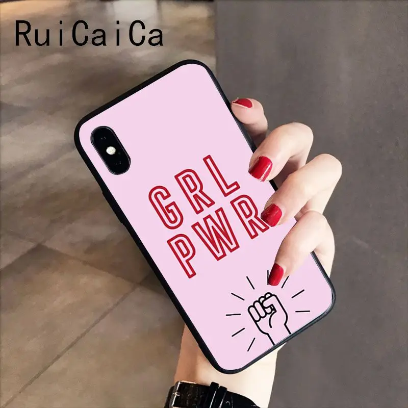 RuiCaiCa эстетика Минимальная девушка мощность Feminist пользовательские фото мягкий