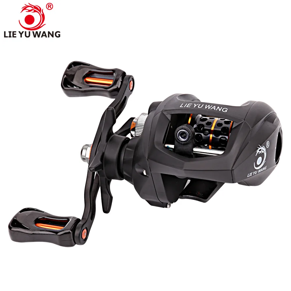 LIEYUWANG 10+1BB Ball Bearings Left/Right Hand BaitCasting Fishing Reel 6.3:1 Gear Ration High Speed Reels Magnetic Brake Pesca | Спорт и