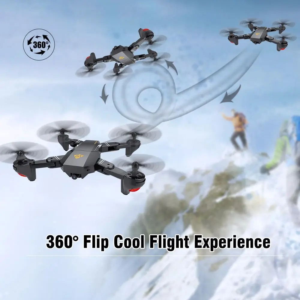 VISUO XS809HW Wi-Fi FPV с широкоугольной hd-камерой, режим высокой фиксации, Складная рукоятка, Радиоуправляемый квадрокоптер RTF, Радиоуправляемый вертолет, игрушки