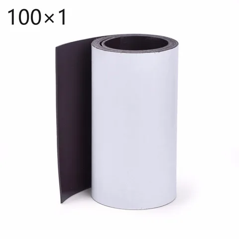 Самоклеящаяся магнитная лента, ширина 100 мм, толщина 1 мм