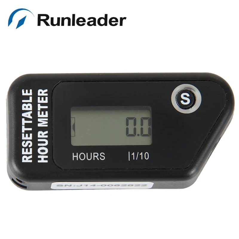 RunleaderResettable lcd Водонепроницаемый hour run беспроводной напоминание о обслуживании