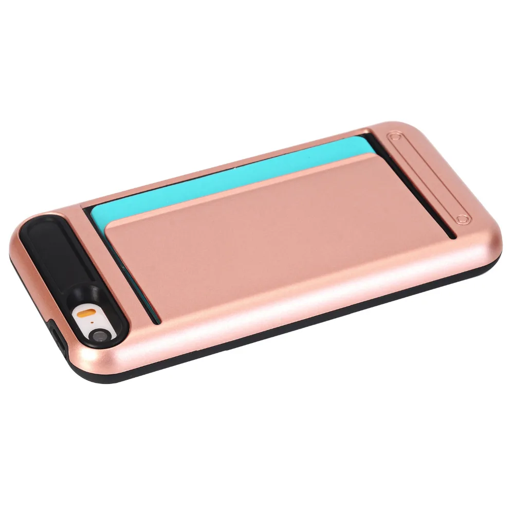 Горячая Распродажа металлический стиль для iPhone 5C случае Портативный карты