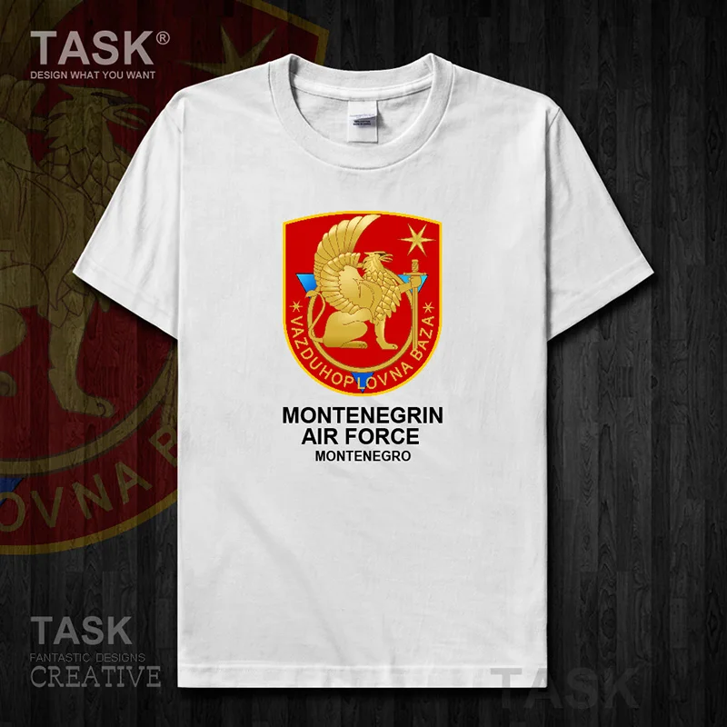 Футболка черного цвета с коротким рукавом, в стиле милитари