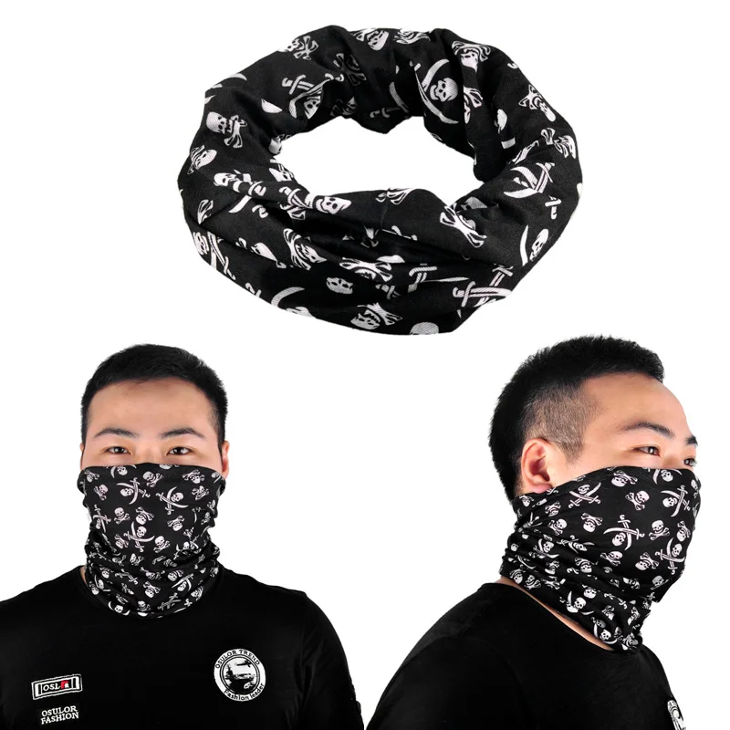 

Outdoor Sport Riding Bicycle Motorcycle Headscarf Variety Turban Novelty Bandanas Magic Headband Multi Head Scarf Scarv