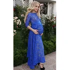 ПрямойУход за кожейпо беременности и родам фотографии беременности и родам платья для фотосессий, одежда с принтом стрельбы для беременных женщин халат Grossesse съемки фото