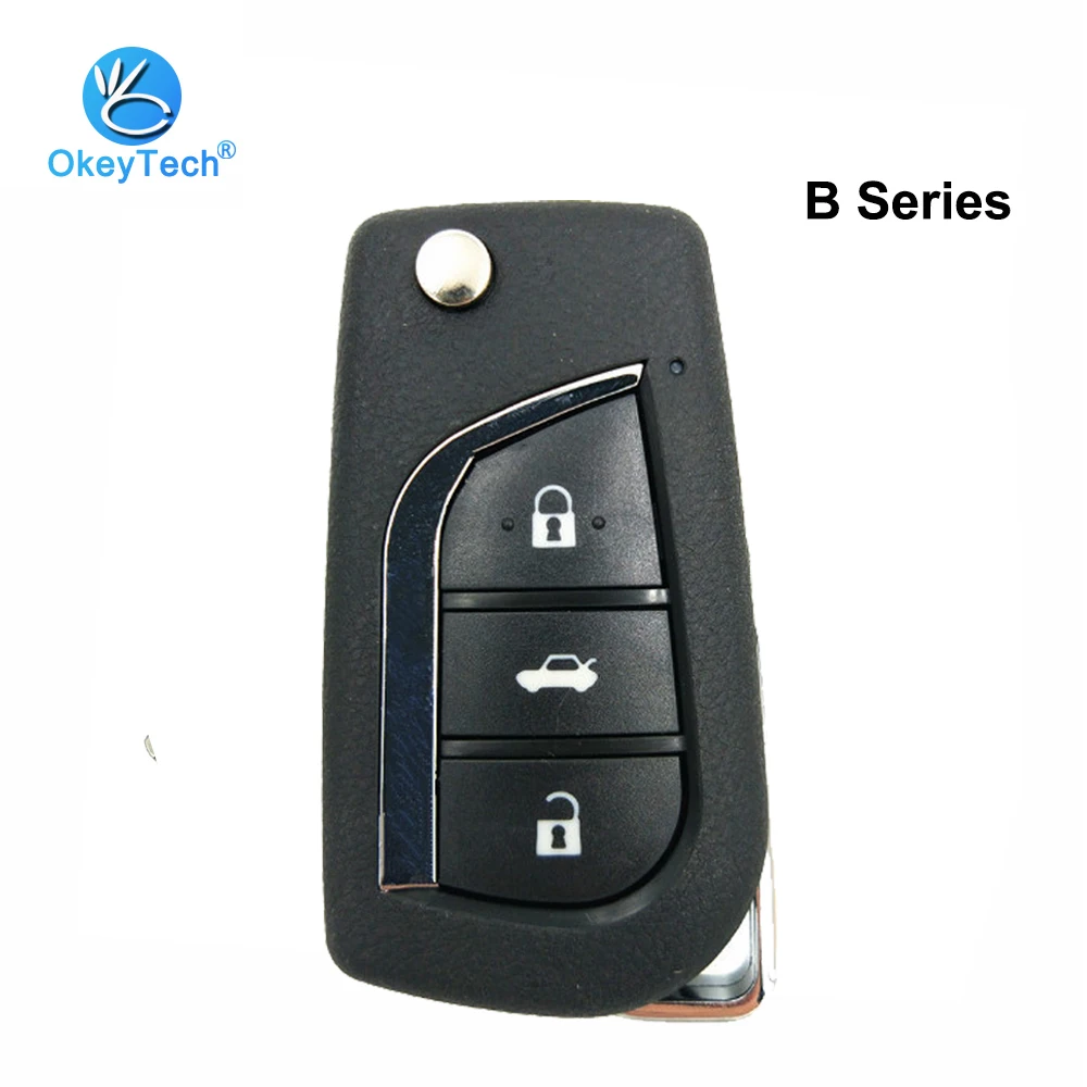 Ключ дистанционного управления OkeyTech B13 KD 3 кнопки Автомобильный ключ для KD900 +/URG200