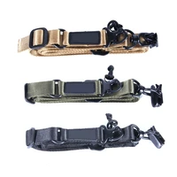 mountaineering safety belt two point safety lanyard outdoor camping rescue multi function task tactical rope camera strap