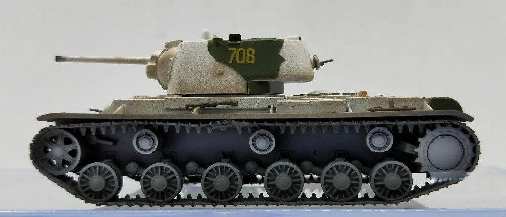 

1:72 Soviet Union KV-1 heavy tank model of WW II finished 36291