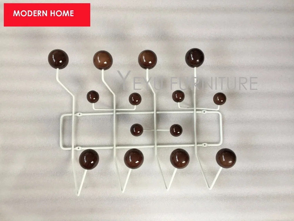 Современный домашний дизайн вешалка для пальто из белой стальной проволоки