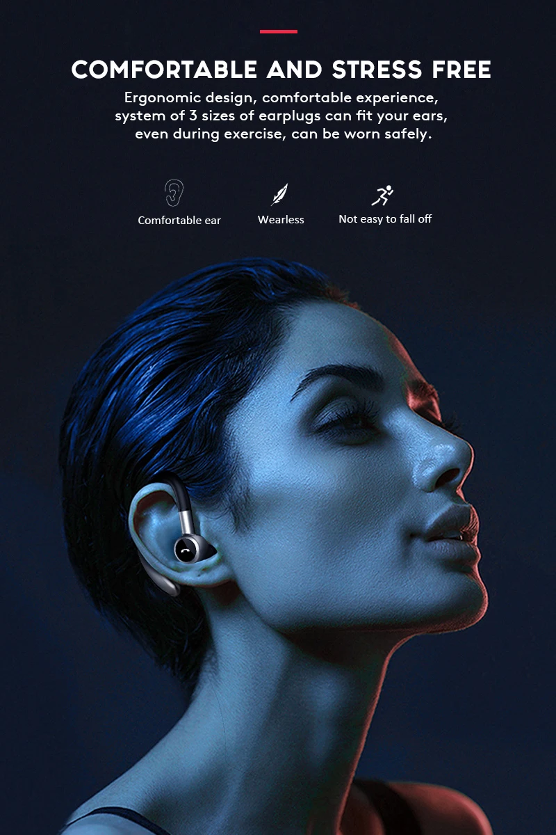 Arlado YL-6S беспроводные Bluetooth наушники герметичные наушники-вкладыши 180 ° свободно вращающийся наушник Быстрая зарядка наушники для смартфона