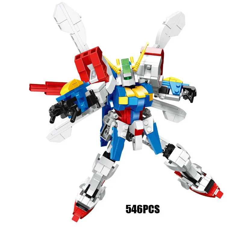 Супер робот война механический мобильный истребитель G Gundam Бог строительный блок