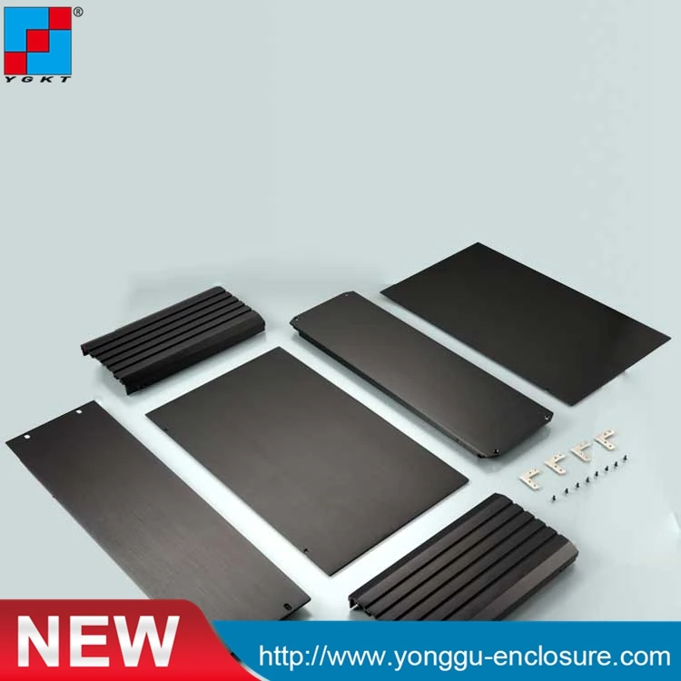 YGH-002 482 * 132-D (wxhxd) 3u 19-дюймовые алюминиевые коробки для монтажа в стойку |