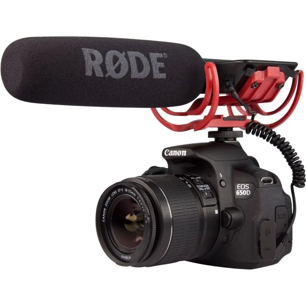 Rode VideoMic На Камеры Установленной Shotgun Микрофон для Canon T3i 5D2 7D 60D 70D 5D3 Nikon D800 D600 D700|rode