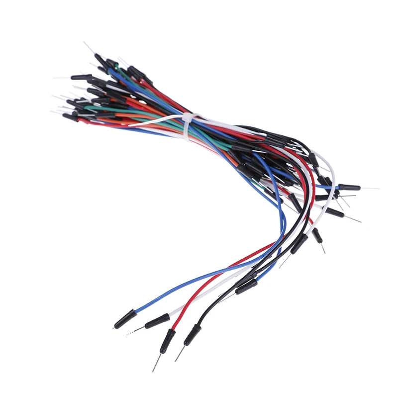 65 шт./лот кабель с переходником штекер гибкие джамперы для Arduino макетная плата