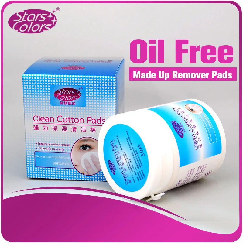 Лидер продаж 30 штук в бутылке быстрое средство для удаления ресниц чистые ватные