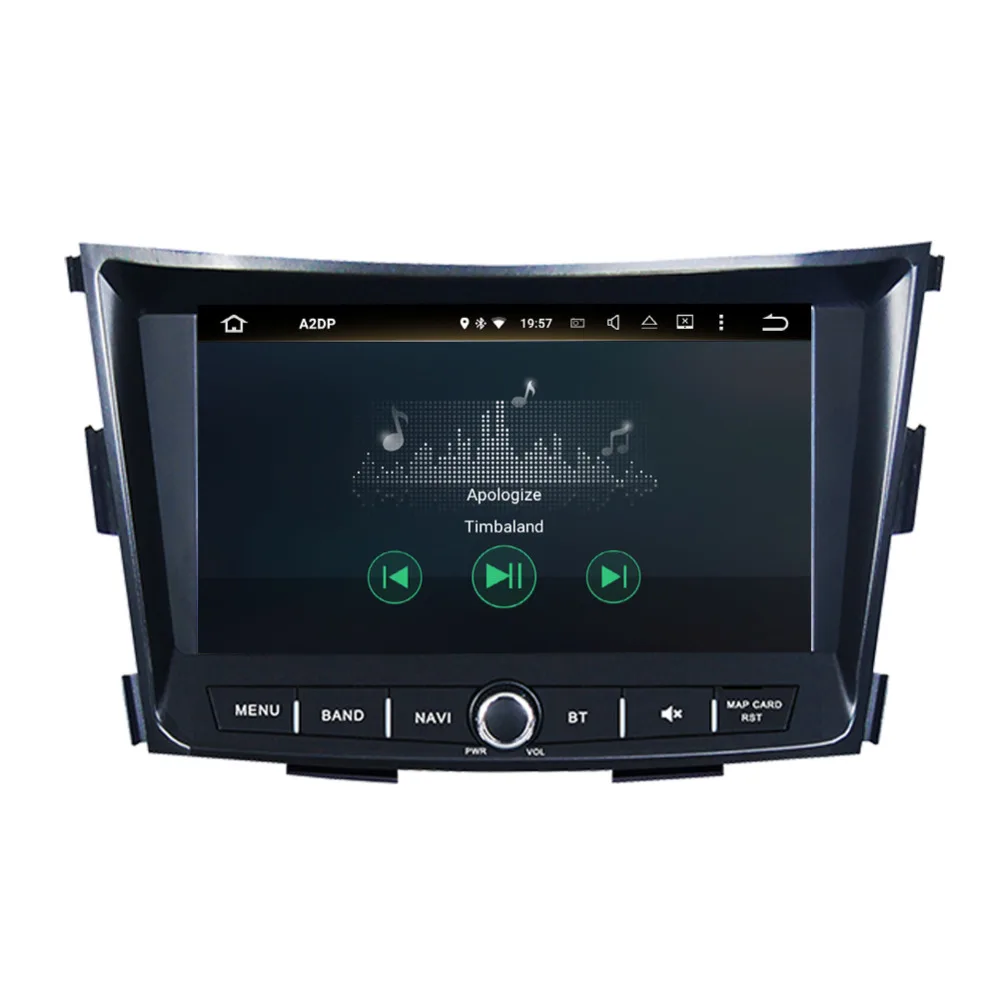 4 ГБ ОЗУ Android 8 0 Восьмиядерный автомобильный Радио стерео для SsangYong Tivoli 2015