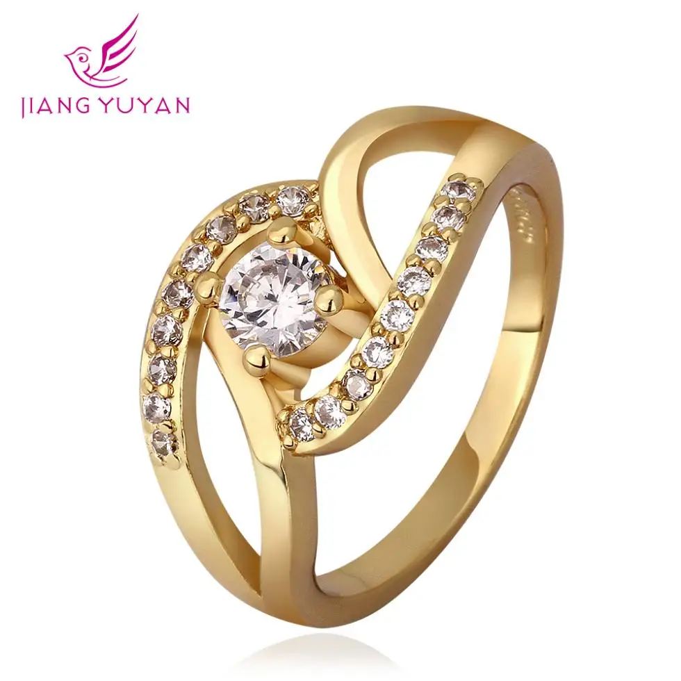 fashion gold ring new 2015 accessories rhinestone wedding rings for women jewelry the silver o Korean | Украшения и аксессуары