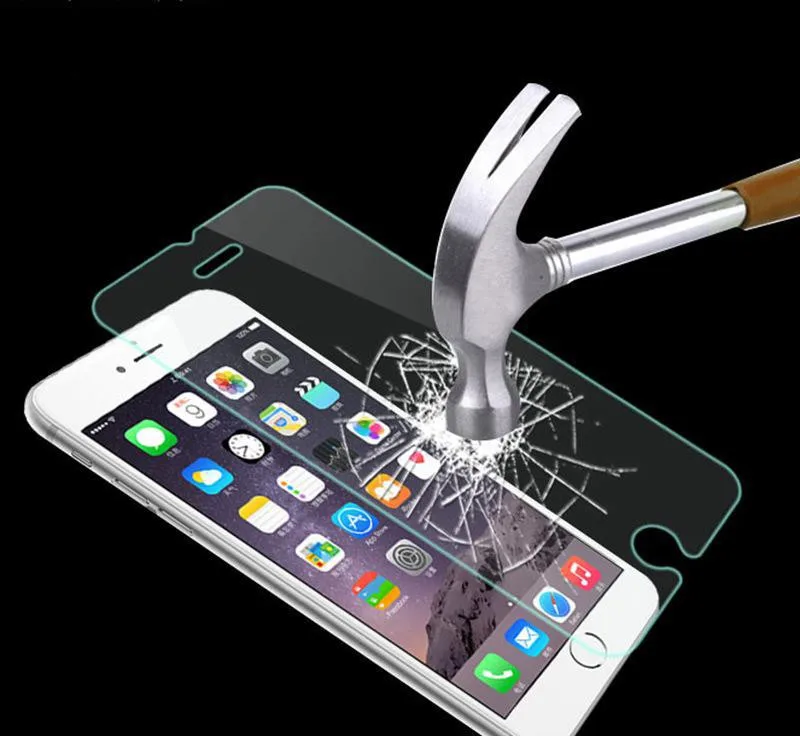 С уровнем твердости 9 H закаленное Стекло чехол для экрана iPhone 7 8 Plus XS max XR 4S 5 5S 5C 5SE 6