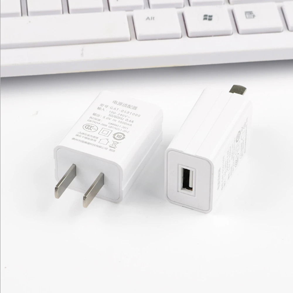 Зарядное устройство с USB-портом и вилкой Стандарта США 100 шт. настенный адаптер
