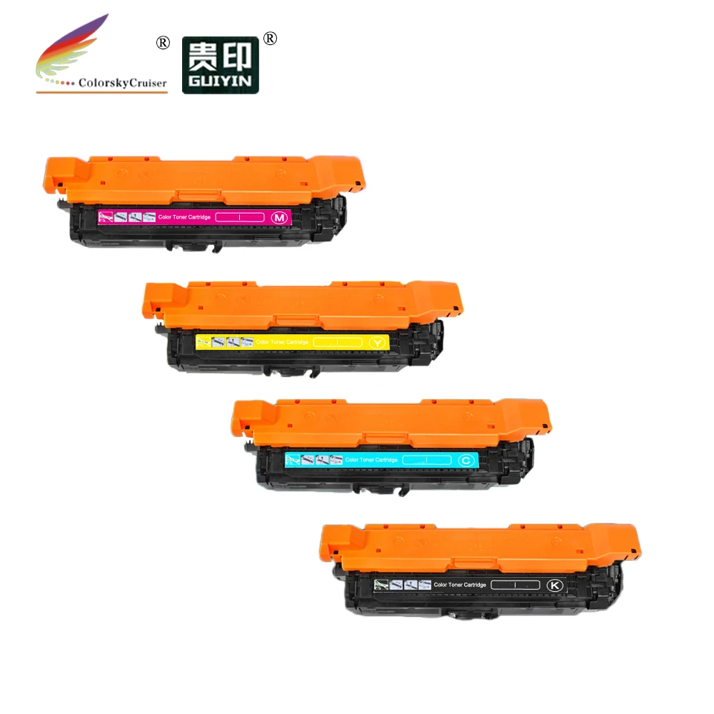 (CS H250 253) Тонер картридж для лазерного принтера HP CM3530 CP3525N CP3525DN CM 3530 CP 3525N 3525DN 3525 5 k/7 k