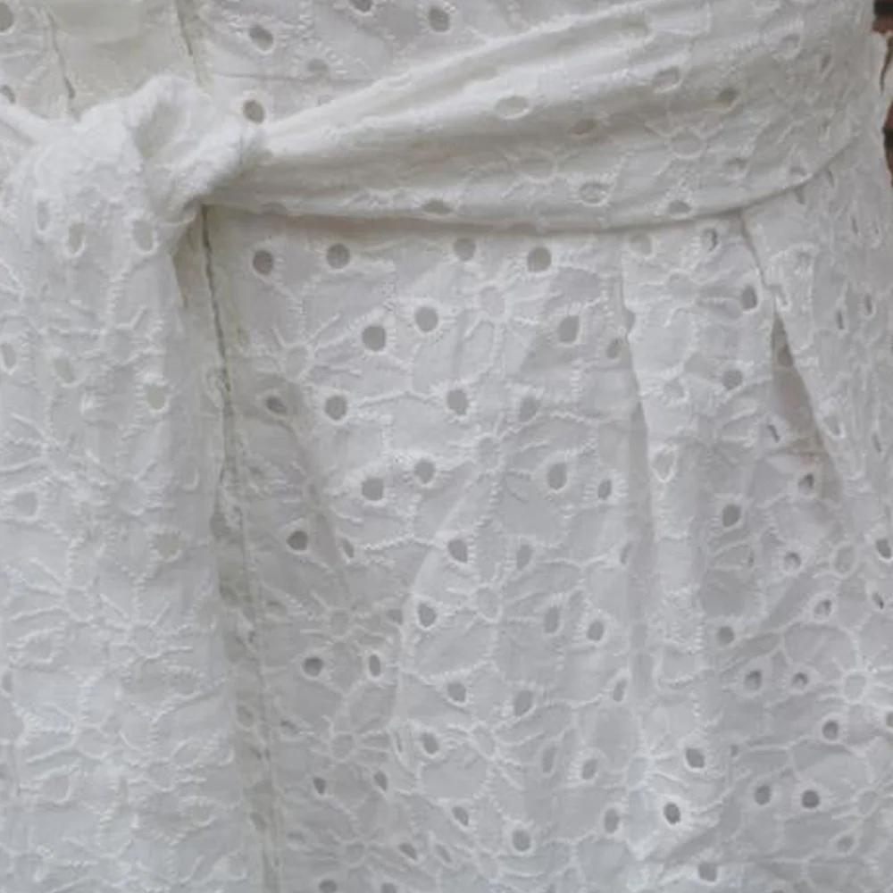 Белое Облегающее Платье женское сексуальное кружевное платье с v-образным