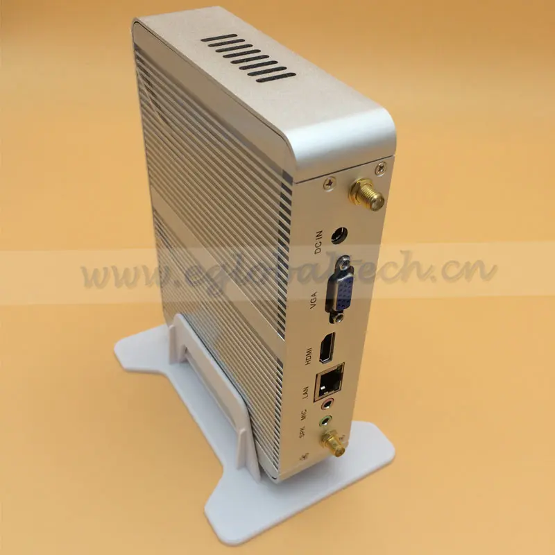 Мини ПК без вентилятора процессор EGlobal Windows 10 Intel Nuc Barebone Celeron N3150 VGA HDMI Wi Fi Linux неттоп