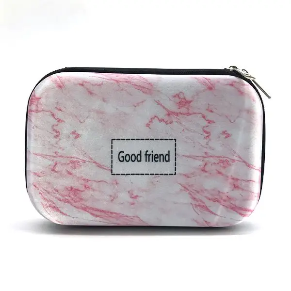 Pink Пенал для карандашей из мрамора astuccio porta penne школьные принадлежности estuche escolar przybory szkolne большой емкости clear kalem kutusu cute - Цвет: Pink
