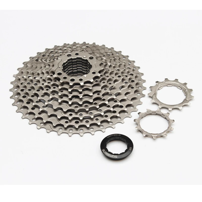 SUNSHINE 10Speed 11 42T 40T mtb велосипедная кассета 10S горный велосипед freewheel|Храповик