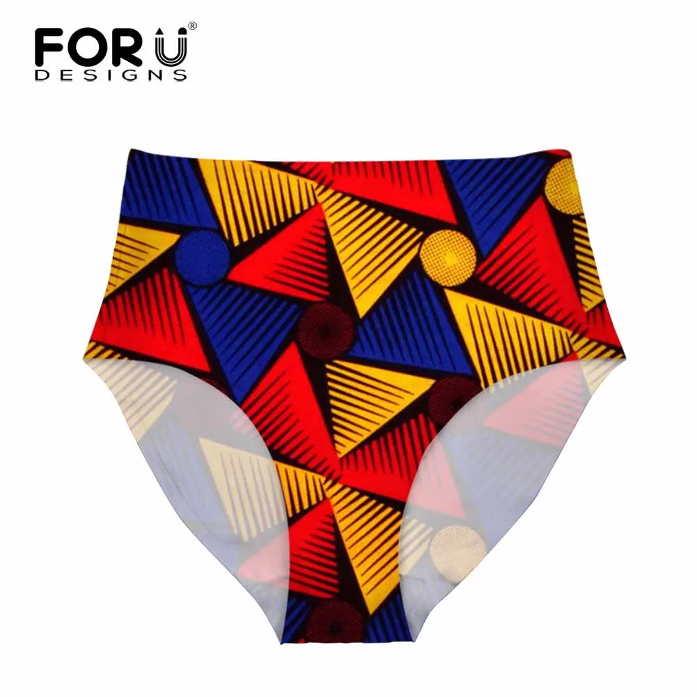 FORUDESIGNS трусы с высокой талией сексуальные африканские традиционные трусики