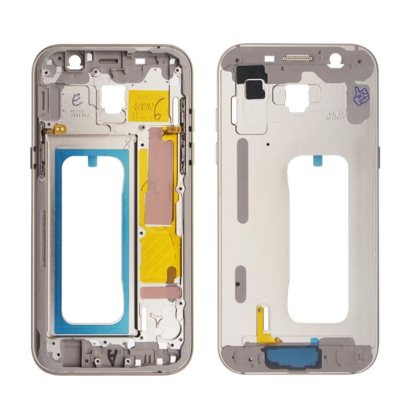 Netcosy для samsung Galaxy A6S A71 A8S A9 A520 A720 средняя рамка задняя крышка корпуса рамка Запчасти