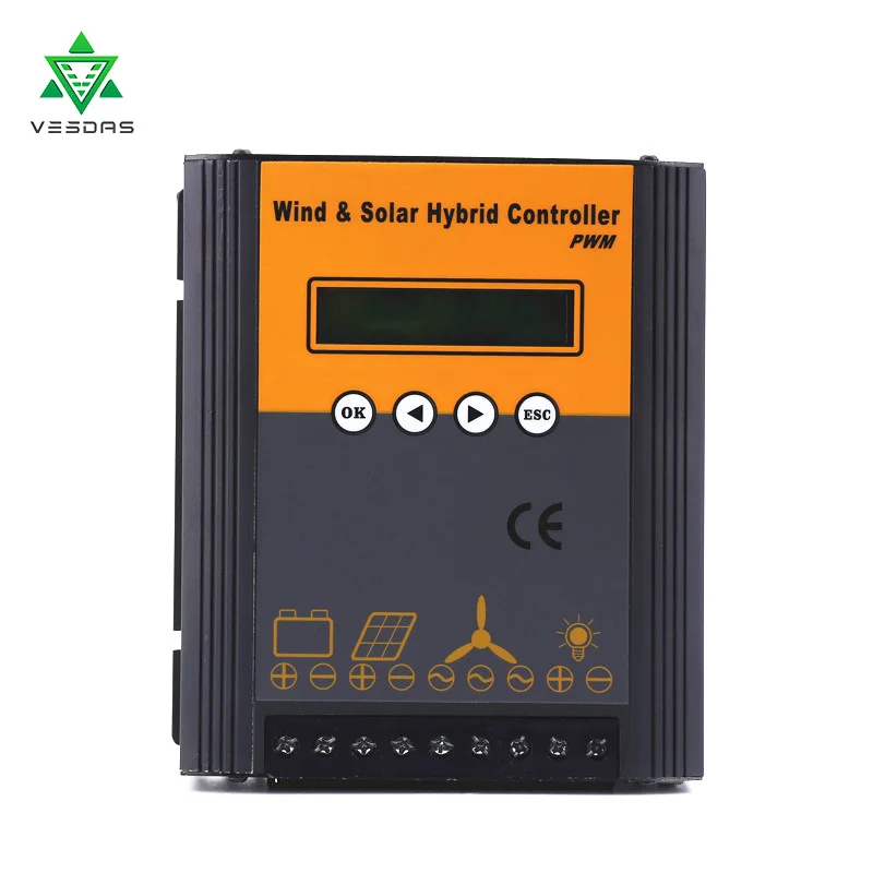 PMW 24V 1300W ветро и солнечный гибридный контроллер предназначенный для небольших