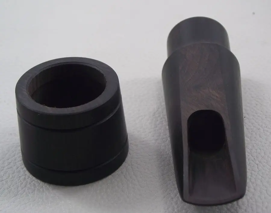 Эбенового дерева мундштук саксофона сопрано и Лигатура качественный материал