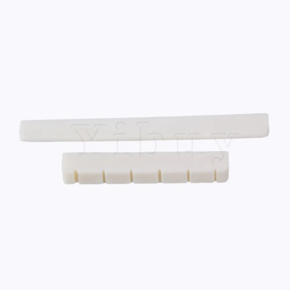

Yibuy NEW Bone Bridge Saddle And Nut For Classical Guitar