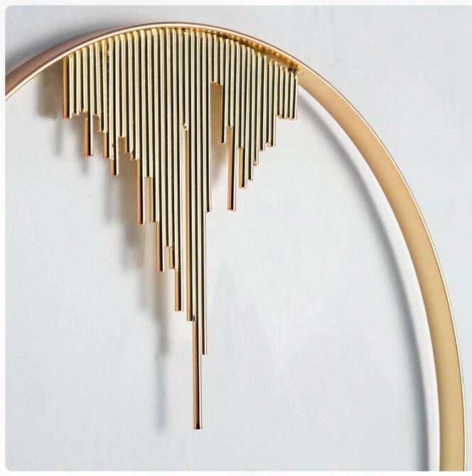 Китайский кованый железный пейзаж 3D стикер на стену аксессуары для отеля крыльцо