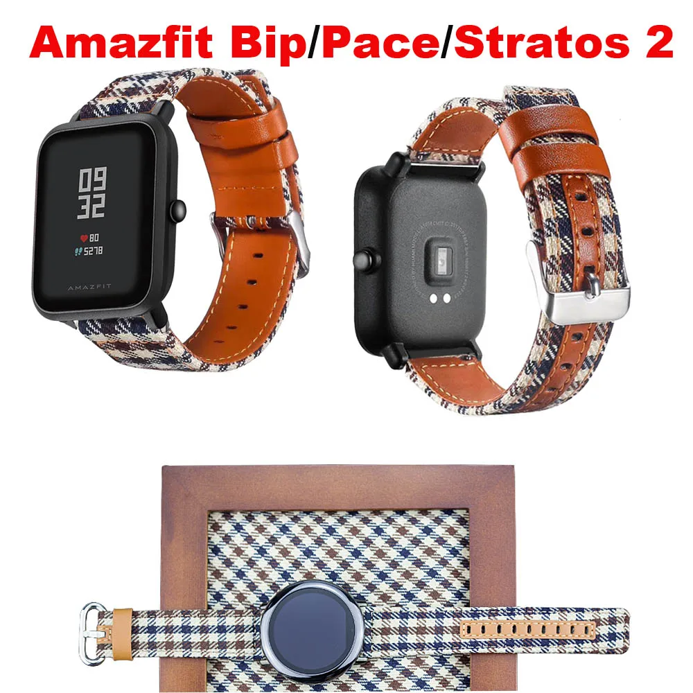 20 мм 22 мм Браслет Смарт-часы ремешок для Xiaomi Huami Amazfit Bip Lite Pace Stratos 2 Band для huawei Watch GT Honor Magic Band