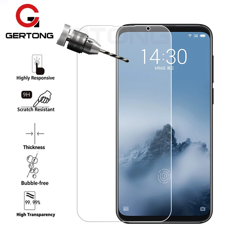 Закаленное стекло для Meizu 16X 16 16th 15 Plus M8 M6 Note 8 X8 M6T M6S защита экрана прозрачная
