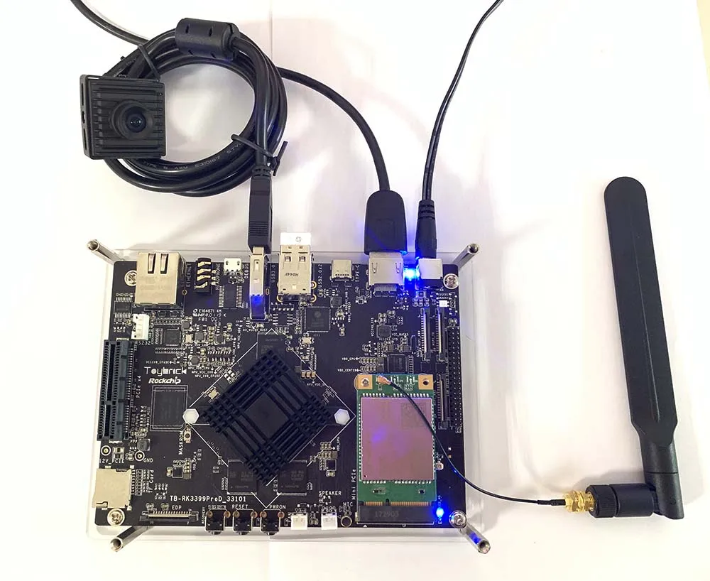 RK3399Pro AI Development Kit одноплатный компьютер для художественного интеллекта глубокого обучения ускорения TensorFlow Android/linux