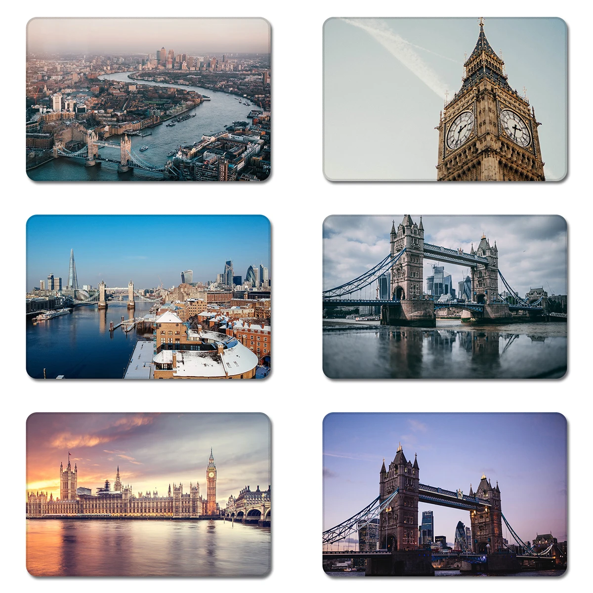 Коврик для мыши Big Ben Clock London Scenic Cool Designs Nature резиновый коврик компьютерный корпус