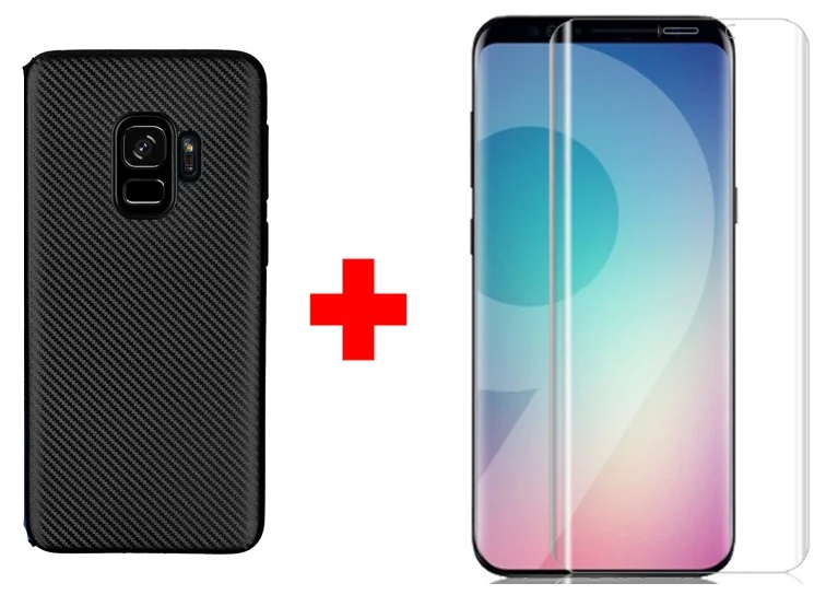 

Shockproof Cover for Nokia 8 6 5 3 Glass case Coque Soft Leather Carbon TPU Case nokia 8 6 5 3 case Screen Protector Glass